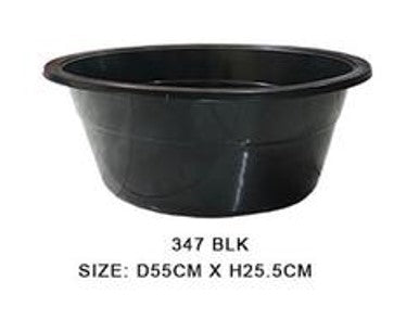 347 Basin Black 55cm