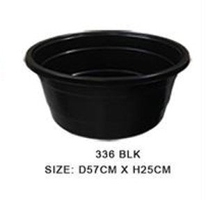 336 Basin Black 57cm