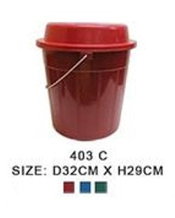 403 C 4 Gallon Pail with Cover Colored