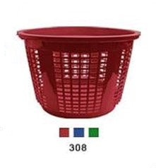 308 Laundry Basket Round Colored