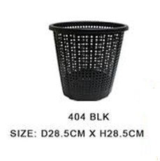404 BLK Laundry Basket Round Small Black