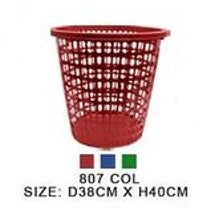 807 COL Laundry Basket Round Colored