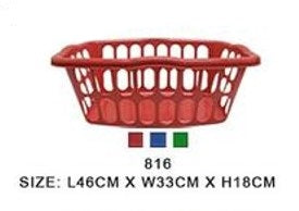 816 Laundry Basket Rectangular Low