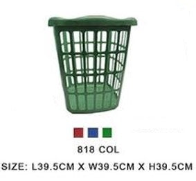 818 COL Laundry Basket Square Colored