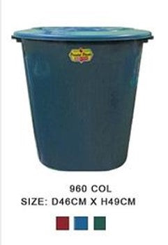 960 COL 60 Liters Utility Container Colored