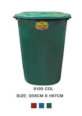 9105 COL 105 Liters Utility Container Colored