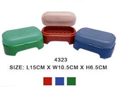 4323 Soap Case Single with Cover