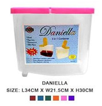 Daniella 3 in 1 Juice and Rice Container