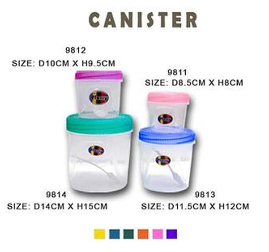 9811/9812/9813/9814 Tiffany Canister