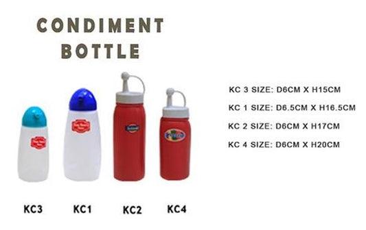 K1-1/KC-2/KC-3/KC-4 Soy & Ketchup Bottle