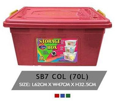 SB-7 COL Multi Storage Box Colored 70L