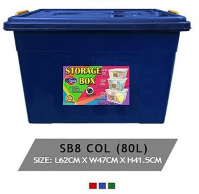 SB-8 COL Multi Storage Box Colored 80L