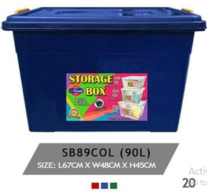 SB-9 COL Multi Storage Box Colored 105L