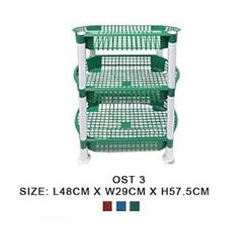 OST-2/OST-3/OST-4 Oval Stackable Tray