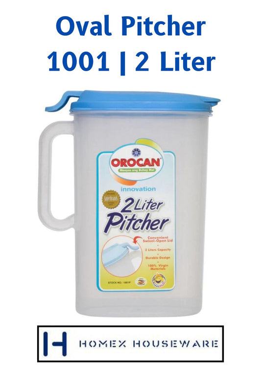 1001 2 Liter Oval Pitcher