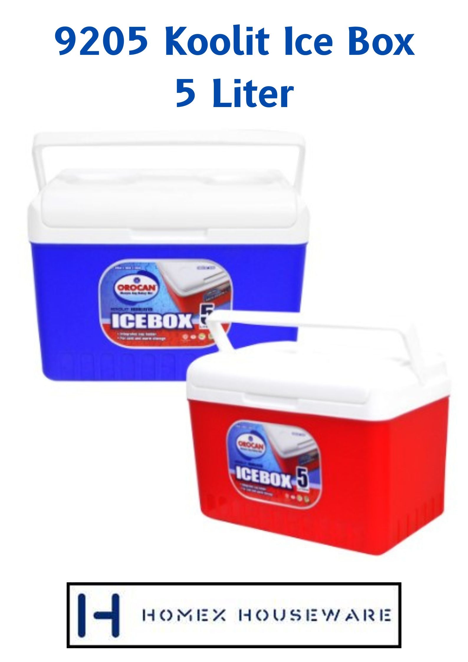 Orocan ice clearance box sizes