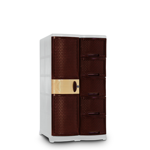 778 5L Hills Rattan Closet Cabinet