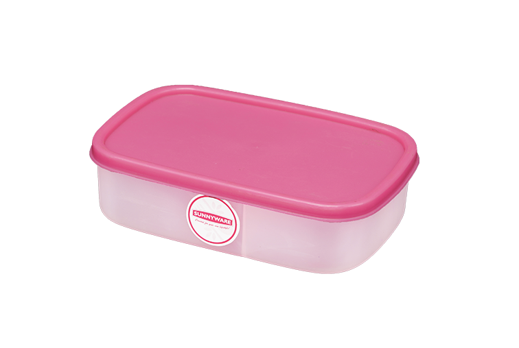 257-A Lunch Box with divider -deluxe