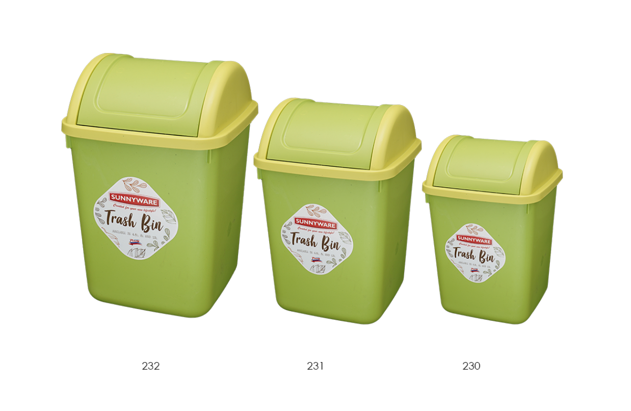 230 5L MINI TRANS BIN -SQUARE