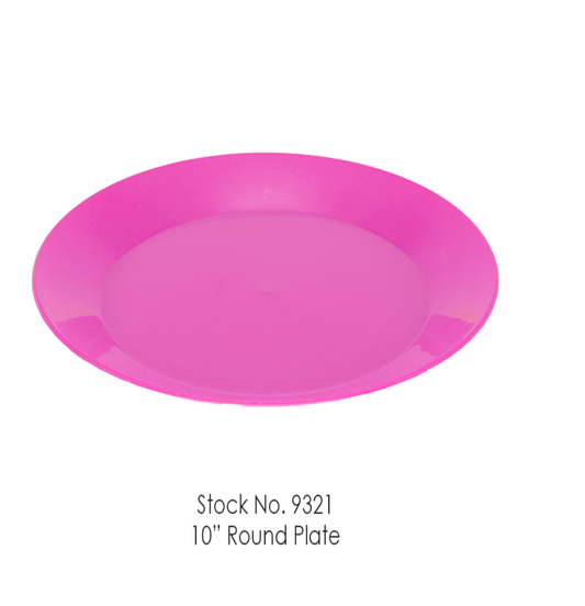 9321-A 10" Round Plate