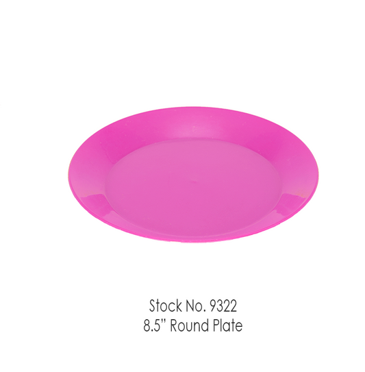 9322-A 8.5" Round Plate