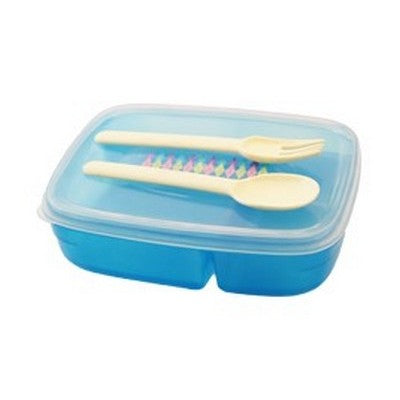 506 Lunch Box with Spoon & Fork