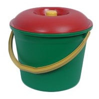 9607-C Ord  4L Round Pail with cover -Ordinary