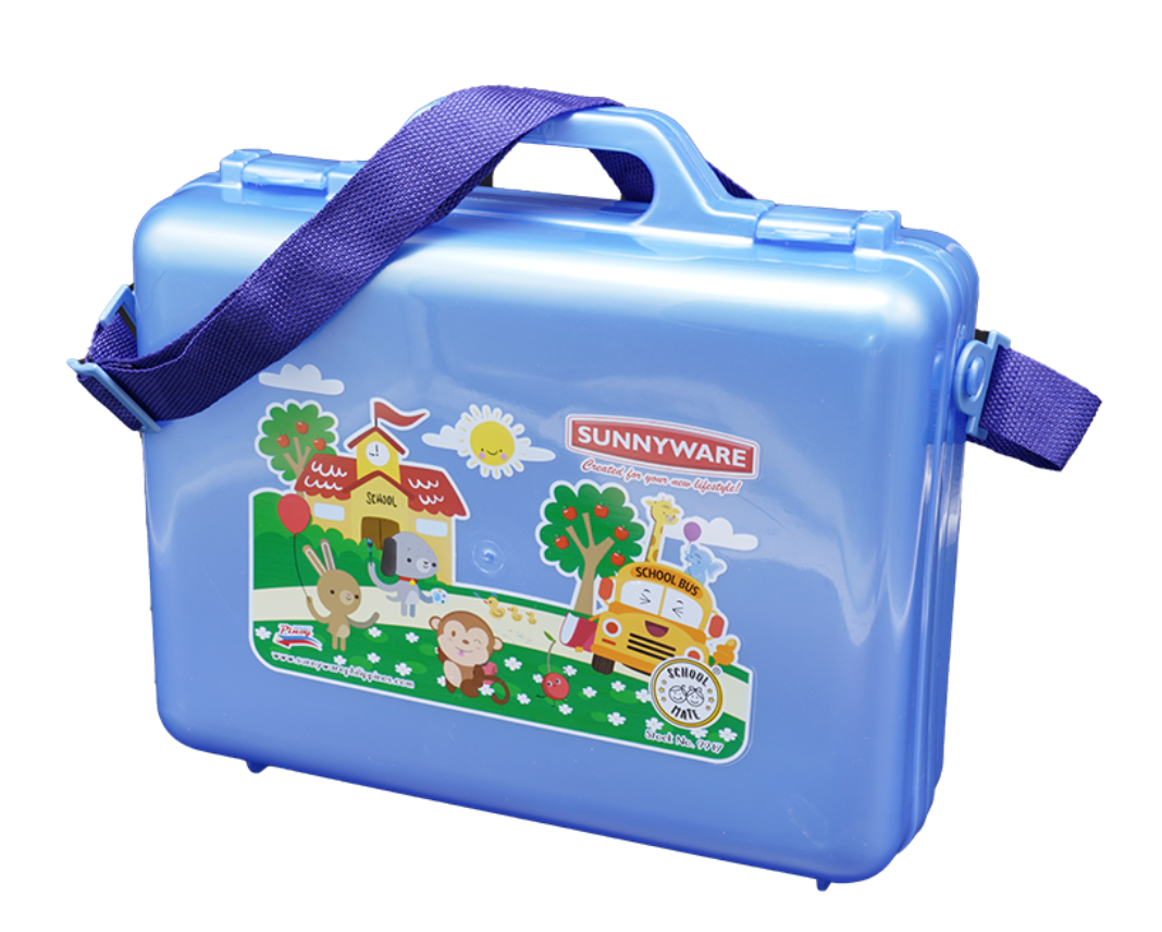 9917-S-A  School Bag with Strap - Deluxe