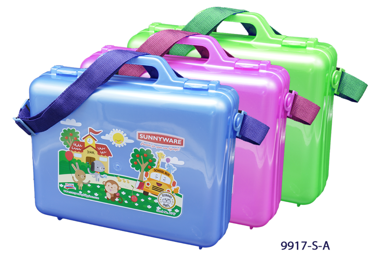 9917-S-A  School Bag with Strap - Deluxe