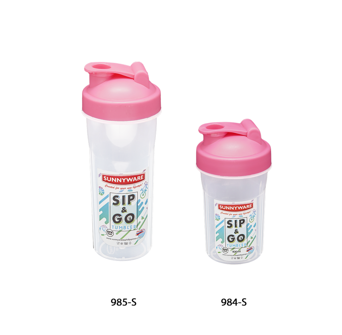 984 -S  Tumbler with Flip Lid