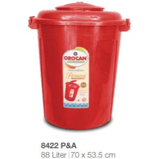 8422 P&A 88 Liter Primera Utility Can with Cover