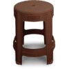 559 Rattan Stool Round