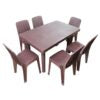 2048 Rattan Table 30×48 (6 Seaters)